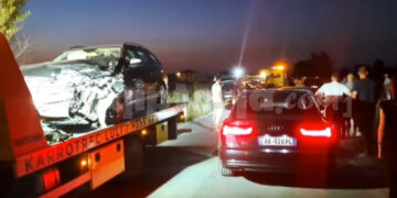 Përplasen 2 makina në Fushë-Krujë, një i vdekur dhe një i plagosur
