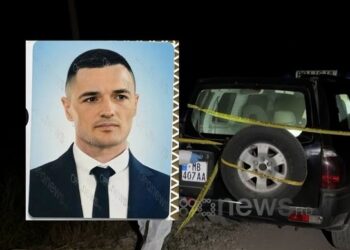 Foto e Aleksandër Koçekut vrarë në pritë në Dukagjin