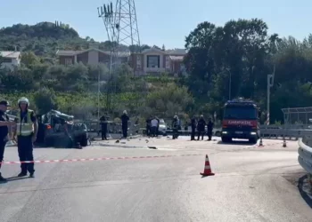 Aksidenti tragjik te rrethrrotullimi i TEG-ut/ Policia: Një i vdekur dhe dy të plagosur, personat në betoniere ende të paidentifikuar