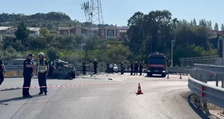 Aksidenti tragjik te rrethrrotullimi i TEG-ut/ Policia: Një i vdekur dhe dy të plagosur, personat në betoniere ende të paidentifikuar