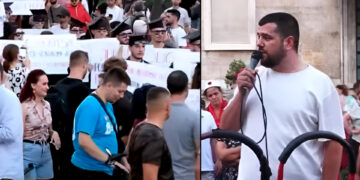 Protestuesi thirrje SPAK-ut: Tregoni nëse ka një kërkesë të dytë për heqjen e imunitetit të Ballukut
