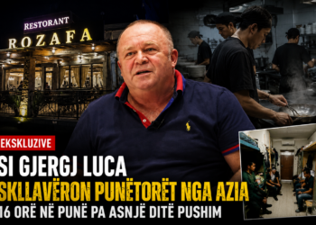 Si Gjergj Luca skllavëron punëtorët nga Azia, 16 orë në punë pa asnjë ditë pushim