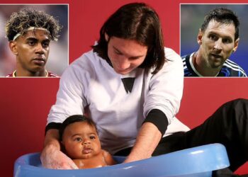 Messi flet për foton ikonike me Yamal: E lava kur ishte foshnjë dhe tani do të luajmë kundër njëri-tjetrit në finalen e Botërorit.