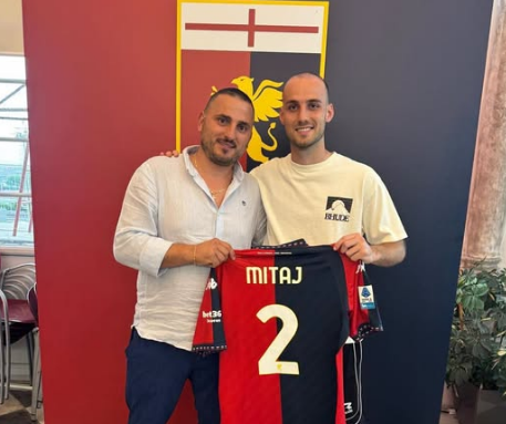 Mario Mitaj nis aventurën e re te Genoa, mbrojtësi i Kombëtares prezantohet zyrtarisht
