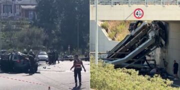 rëndohet bilanci i viktimave, dy të vdekur dhe një i plagosur. Betonierja u përplas me ‘Audi-n’ dhe ra nga lartësia