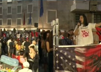 Protestuesja: Rama na premtoi Evropën, por largoi rininë nga vendi ynë