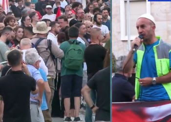 Arben Kola nga protesta: Policia futi individë të lidhur me bandat, të thernin Gent Prognin!
