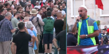 Arben Kola nga protesta: Policia futi individë të lidhur me bandat, të thernin Gent Prognin!