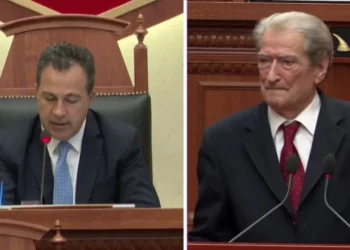 Berisha “shpërthen” ndaj Peleshit: Vasali më i shpifur i Ramës! Kreu i kuvendit i ndërpret fjalën