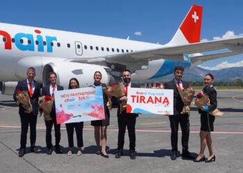 Chair Airlines nis fluturimet direkte mes Zyrih dhe Tiranës