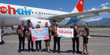 Chair Airlines nis fluturimet direkte mes Zyrih dhe Tiranës