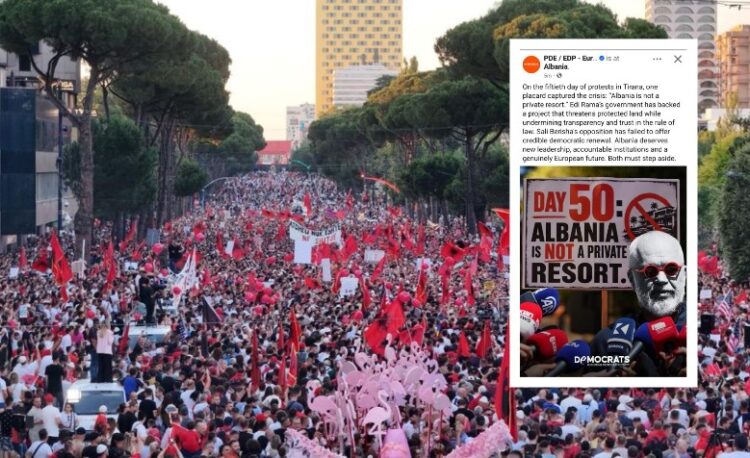 Demokratët Evropianë: Rama dhe Berisha duhet të largohen, Shqipëria meriton një udhëheqje të re