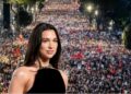 “BBC” i kushton vëmendje protestave në Tiranë, përmend mbështetjen e Dua Lipës: Frymëzuese!