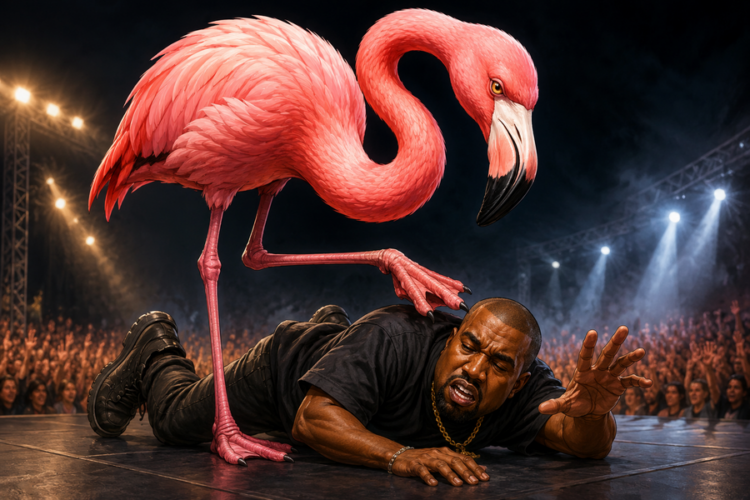 As Edi Rama, as Kanye West s’i mposhtin dot flamingot