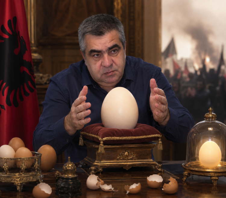 Gonxhen nuk e shqetëson protesta, por halli i vezëve: Janë simbol i jetës dhe nuk mund t’i përdhosni për të rrëzuar qeverinë!