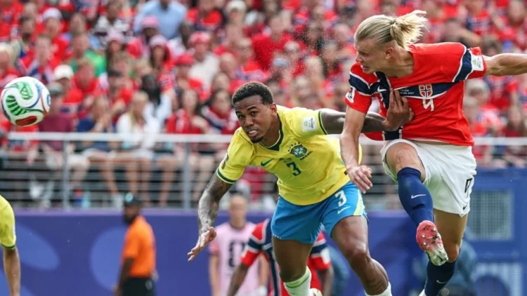 “Ndalet Samba!” Haaland fundos Brazilin dhe çon Norvegjinë në çerekfinale