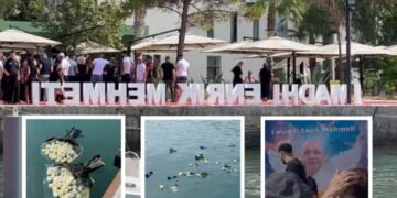 Humbi jetën në aksidentin tragjik, homazhe në Vlorë për gazetarin Enrik Mehmeti