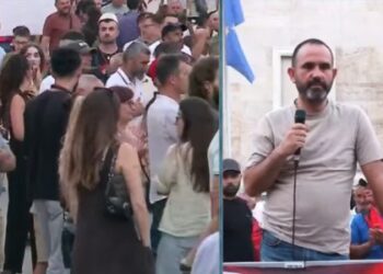 Aktivisti në protestë: “Luftën” e kemi me qeverinë që po ushtron gjenocid mbi shqiptarët!