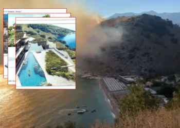 Zjarri po përcëllon Llamanin, pas kodrës së djegur planifikohet resort me hotel dhe 50 vila