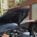 Zjarr pranë nënstacionit elektrik në Lushnjë, shkrumbohet një automjet