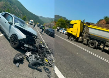 Aksident në aksin Milot-Rrëshen, katër të plagosur