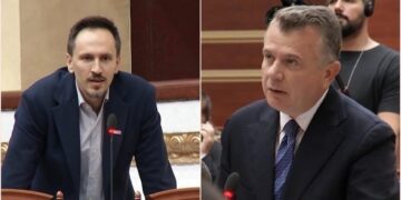 “Pse nuk e shpallët non grata ministren serbe?” Balla përplaset me Muçin: Laj gojën kur flet për Ramën