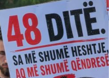 “Sa më shumë heshtje, aq më shumë rezistencë!”/ Pankartat pikante në ditën e 48-të të protestës
