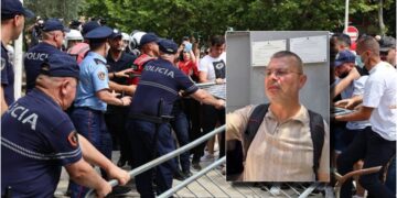 Protestuesi i arrestuar hyn në grevë urie, avokati: Policia e ka dhunuar edhe pse shfaqi kriza epilepsie