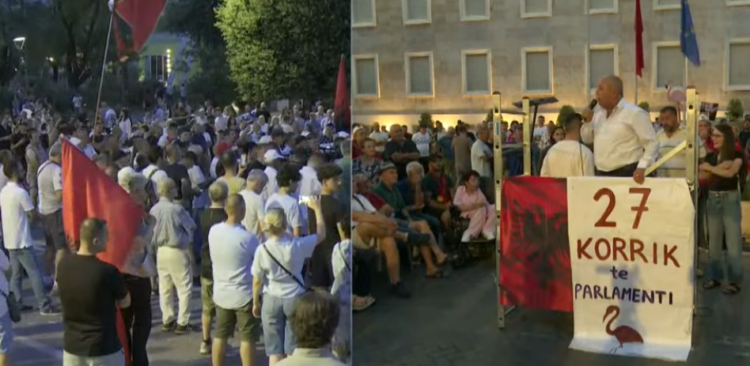 Protestuesi hedh akuzën e fortë: Rama na sulmoi me çetnikë serbë, para Parlamentit nuk ishin policë shqiptarë