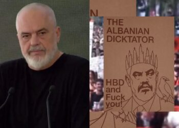 Rama feston ditëlindjen, protestuesit kanë një urim special: Gëzuar Ditëlindjen dhe Fu*k You