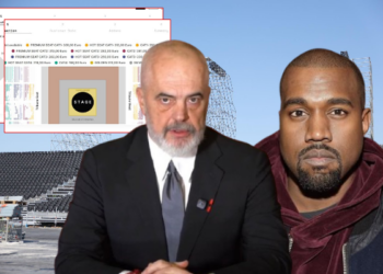 Mashtrimi i Ramës/ Gjysma e biletave të koncertit të Kanye West ende të pashitura, kush i mbulon kostot?