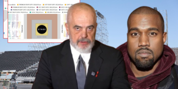 Mashtrimi i Ramës/ Gjysma e biletave të koncertit të Kanye West ende të pashitura, kush i mbulon kostot?