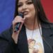Sara Mila mbron Ramën dhe sulmon protestuesit: Janë sorra anti-shqiptarë, e urrejnë progresin e vendit