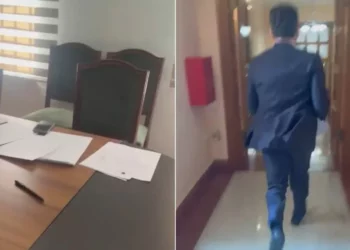 Marrëveshja konfidenciale me SHBA për kredinë 302 mln $, Agron Shehaj merr kopjen dhe largohet me vrap