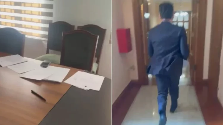 Marrëveshja konfidenciale me SHBA për kredinë 302 mln $, Agron Shehaj merr kopjen dhe largohet me vrap
