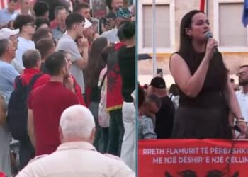“Duam dorëheqjen e Ramës”/ Aktivistja: Jemi flamingo, por dimë të jemi edhe korba kundër korrupsionit