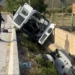 Vlorë/ Përmbyset furgoni me punëtorë, humb jetën 52-vjeçari, katër të tjerë të plagosur