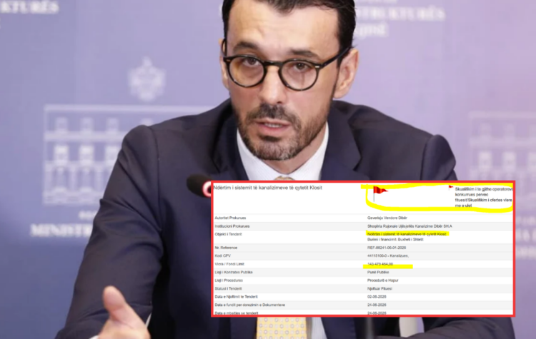 I pandehuri i SPAK Ndoc Kulla fut në sqetull Erger Kosiqin e Ujësjellësit Dibër/ Miku i Karakaçit merr 1.5 MLD lekë, 10 ditë pas aferës 2.4 MLD lekëshe me Besmir Leshën
