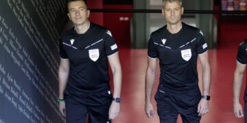 Conference League/ Arbitrat shqiptarë vendosin drejtësi në dy sfida të fazës play-off