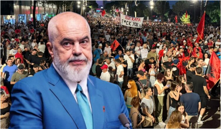 Protestat në ditën e 77-të, por Rama nuk tërhiqet: Për median britanike konfirmon: Projekti për Zvërnecin do vazhdojë!