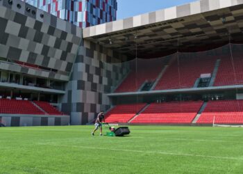 Fusha e re e stadiumit “Air Albania” së shpejti do jetë gati, punimet drejt fazës finale