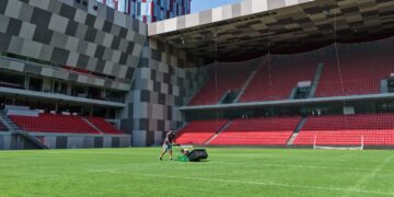 Fusha e re e stadiumit “Air Albania” së shpejti do jetë gati, punimet drejt fazës finale