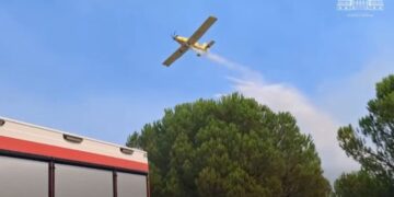 Vazhdon zjarri në Drenie të Patosit, gjatë natës flakët iu afruan shtëpive