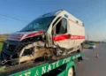 Ambulanca përplaset me makinën në Maliq, plagoset një person
