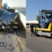 Tre automjete përplasen në autostradën Levan-Tepelenë, një person mbetet i lënduar