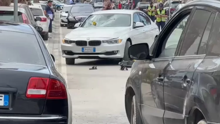 Aksident në Vlorë/ Automjeti përplas një monopatinë, plagoset rëndë drejtuesi i mjetit elektrik