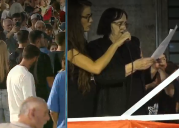 Bashkëshortja e Havzi Nelës në protestë: Prisja nga Rama të kërkojë falje, por nuk e bëri