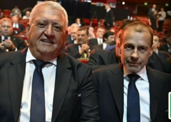 Në krah të presidentit të UEFA-s nga Monako, Armand Duka ‘bekon’ suksesin e Egnatias me një mesazh special