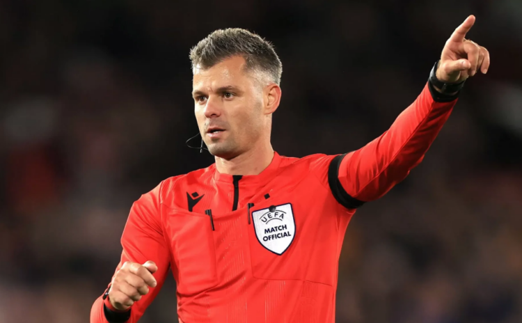Enea Jorgji me një trupë arbitrash shqiptarë gjykojnë në raundin e tretë të Conference League