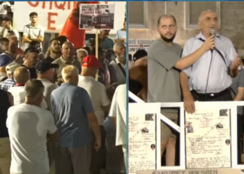 I moshuari, mesazh të fortë nga protesta: Do ngurtësohemi këtu, nuk na ndalon njeri!